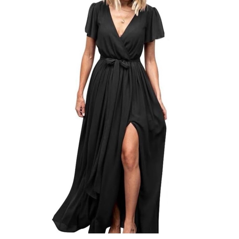 Baltic Born Black Maxi Dress